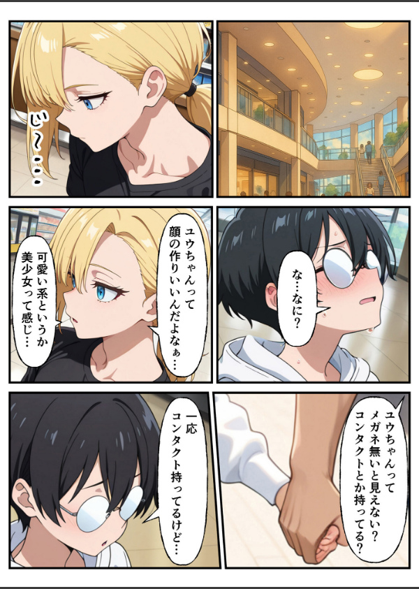 性転換希望調査に僕だけ希望するで出した結果、本当に女の子になってしまった話 モザイク版_16枚目の画像